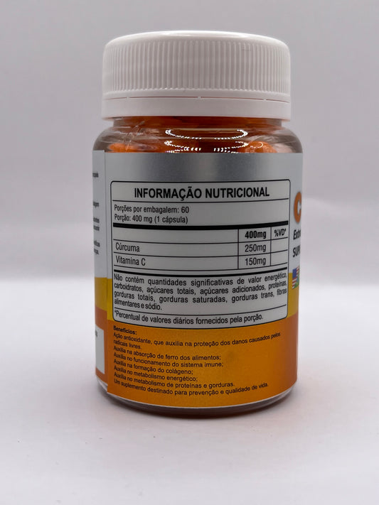 Cúrcuma - 60 Cápsulas